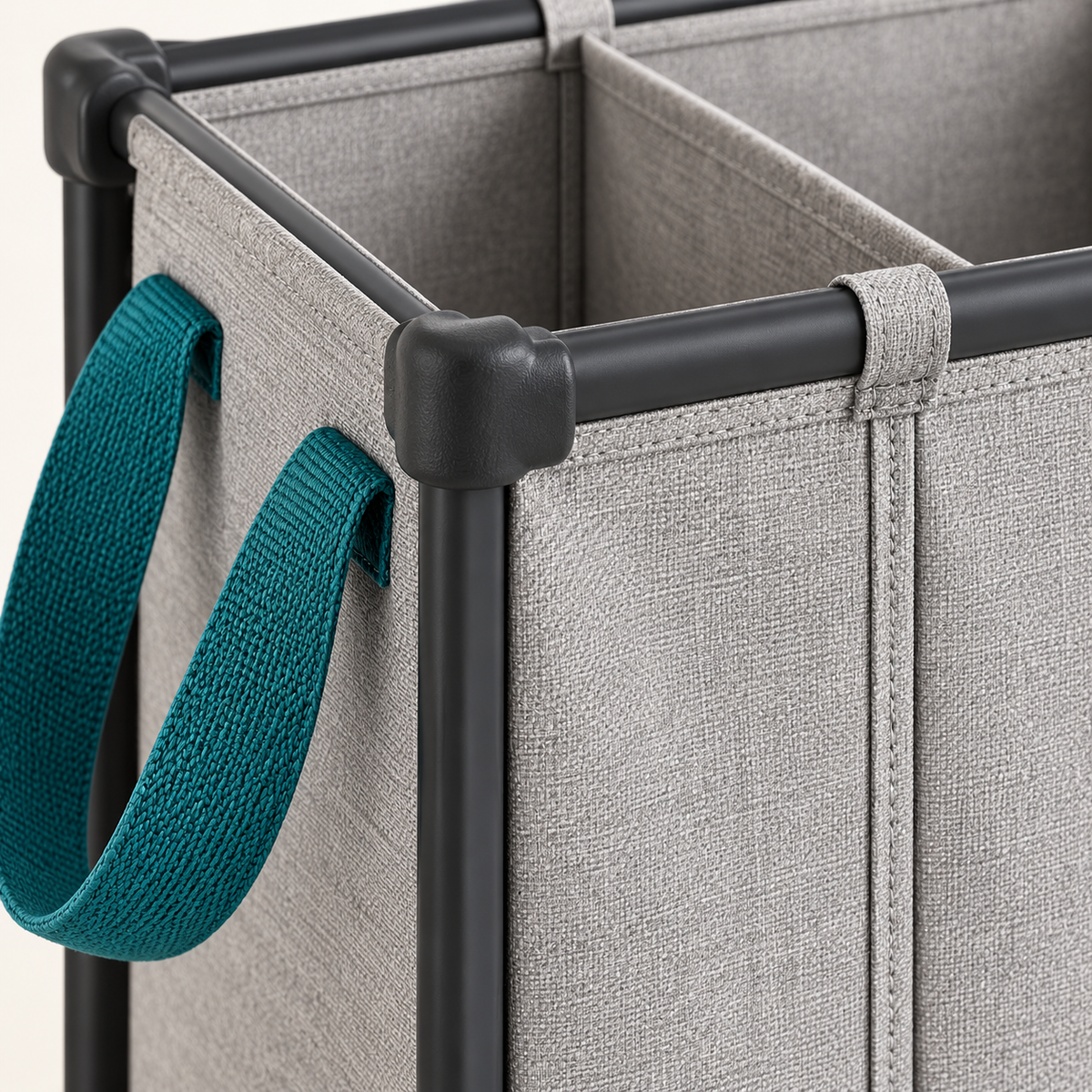Folding Laundry Sorting Bag — detail