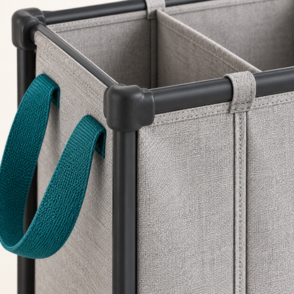Folding Laundry Sorting Bag — detail