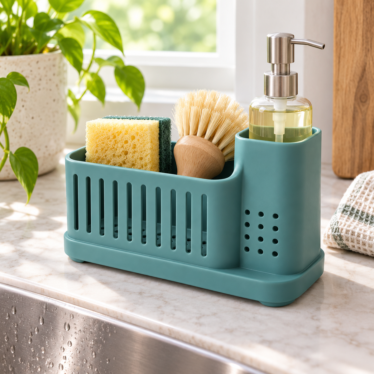 Silicone Sink Caddy — lifestyle